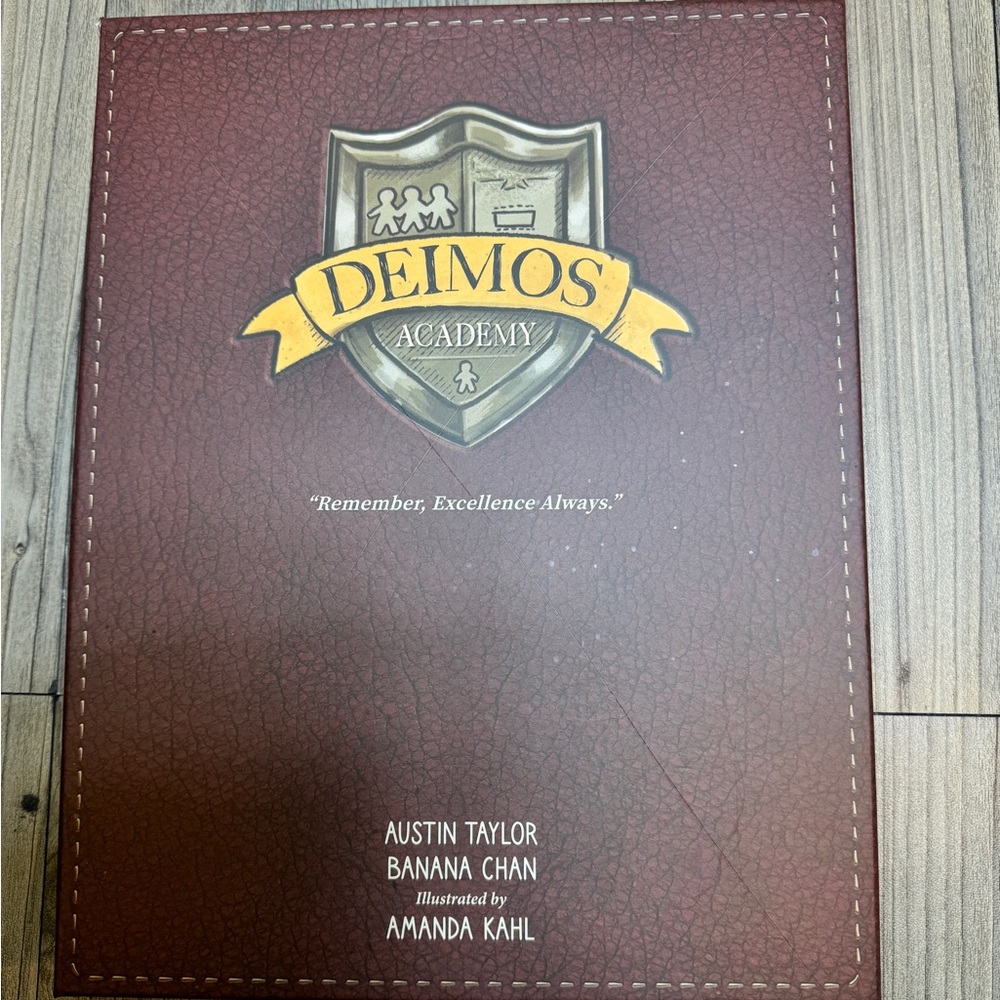 Deimos Academy GM-Less Tabletop Roleplaying Game Horror Collaborative Open Box